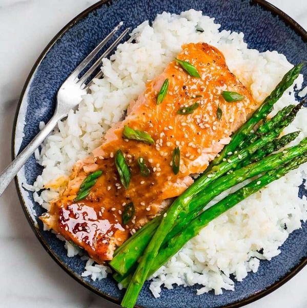 Load image into Gallery viewer, Salmon Teriyaki (sample/demo product)